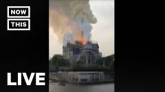 Վառվում է Փարիզի Աստվածամոր տաճար - ՈՒՂԻՂ  Fire Rages at Notre Dame Cathedral in Paris — LIVE STREAM | NowThis